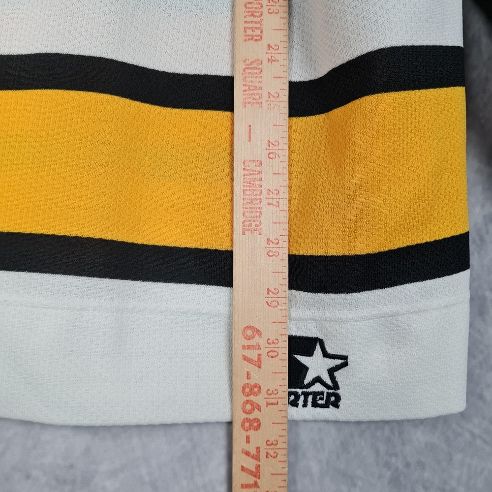 Vintage Boston Bruins Jersey Mens Large Black NHL Hockey Starter Alternate Bear - Picture 14 of 16
